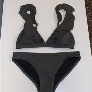Michael Kors Ruffle Bikini Set